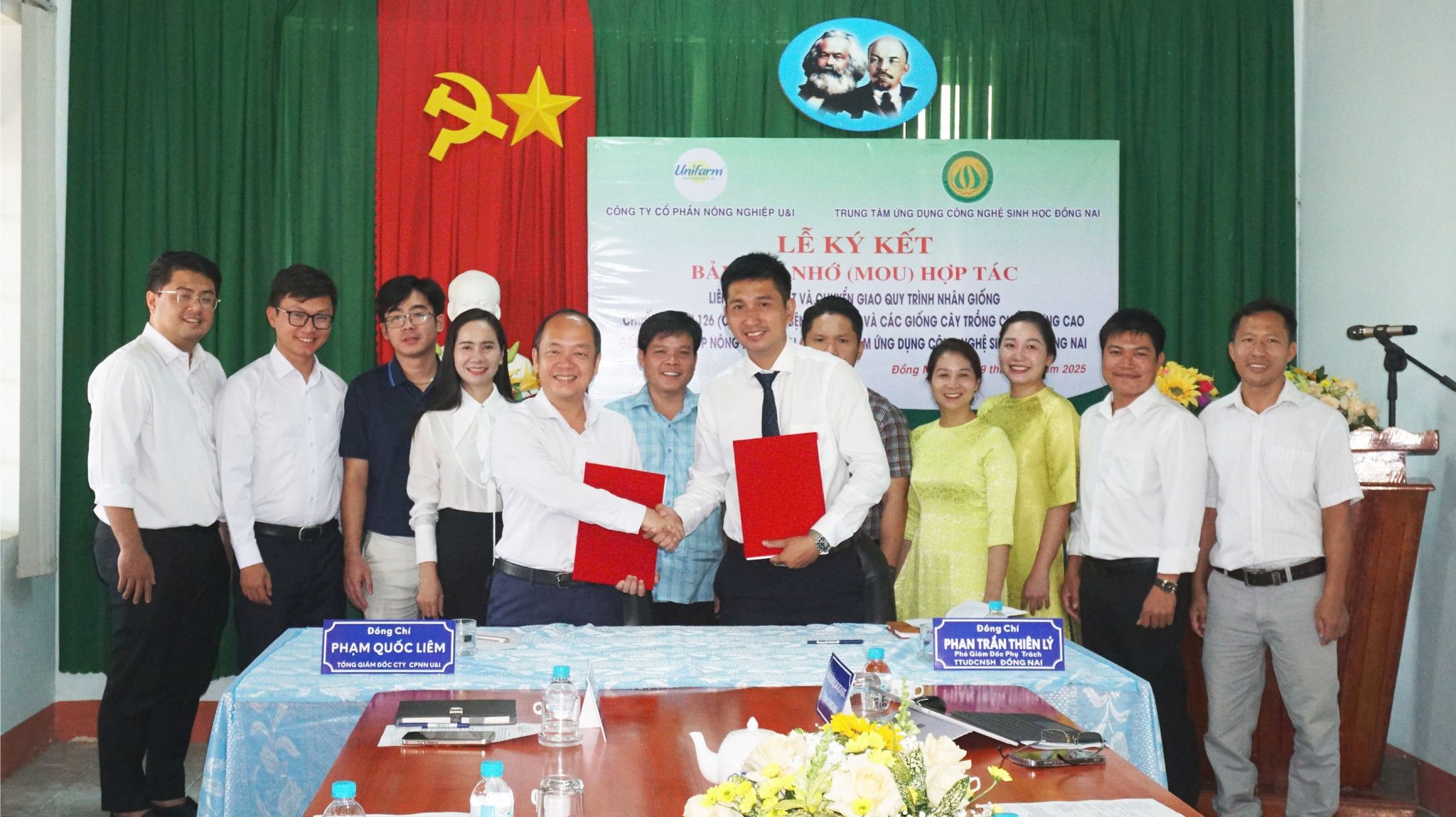 Lễ ký kết chuyển giao công nghệ